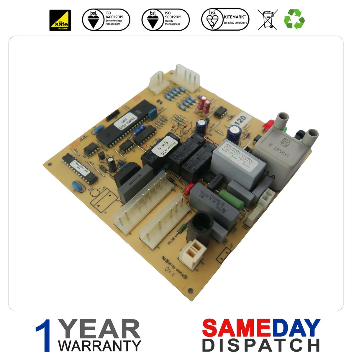 POTTERTON SUPRIMA 120L BOILER MAIN PCB 5106568