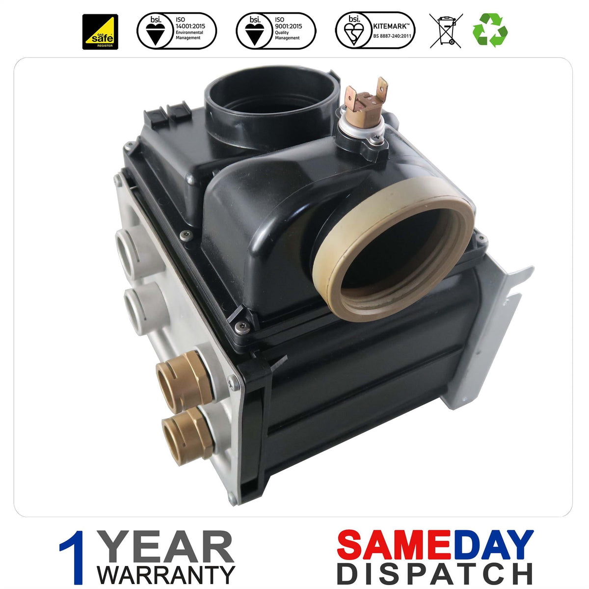 Ferroli Boiler Secondary Heat Exchanger 39842290