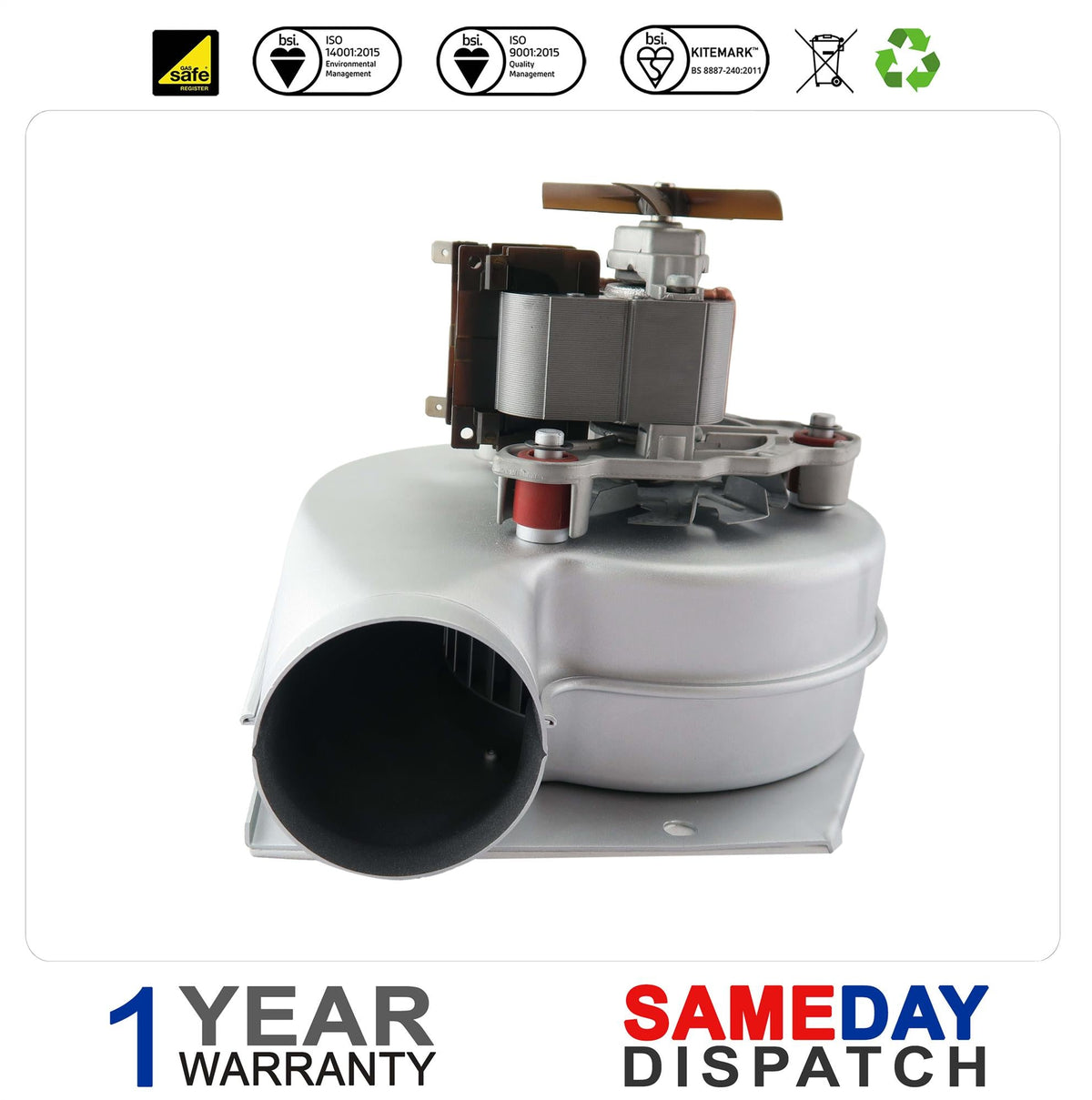 Baxi / Potterton / Main Boiler Fan 5105946