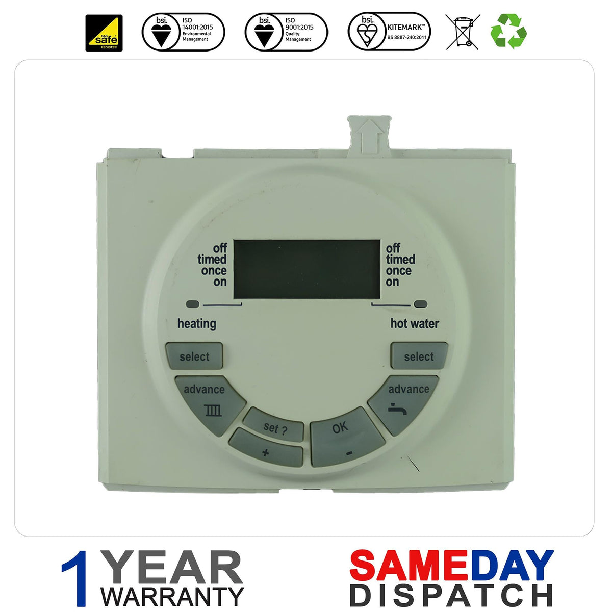 Worcester Twin Digital Programmer Dt20 7716192038 87161066650