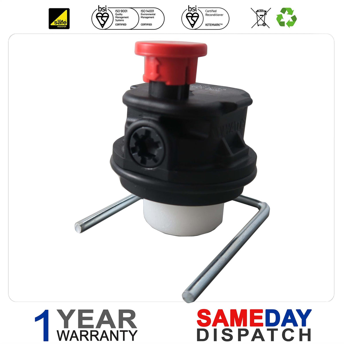 Ariston Boiler Auto Air Vent + Clip 65104703