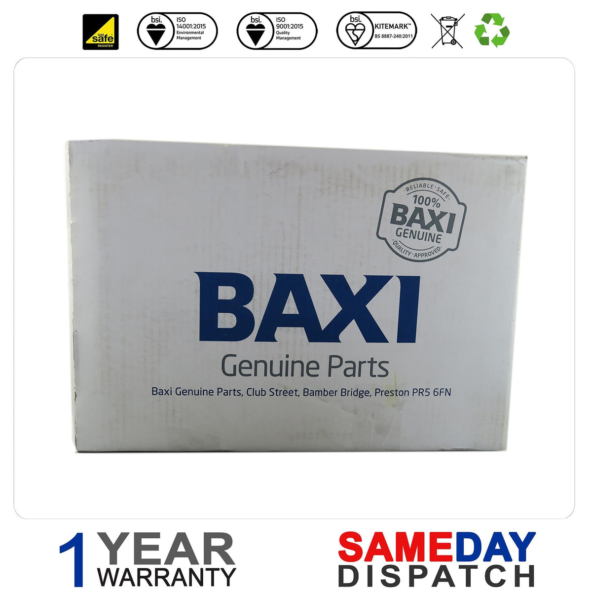Baxi Combustion Ctrl Spare Parts 7218953