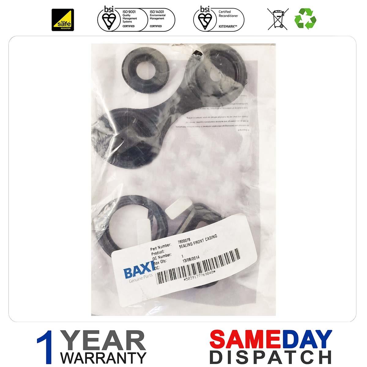 Baxi Main Potterton Sealing Front Casing 7600078