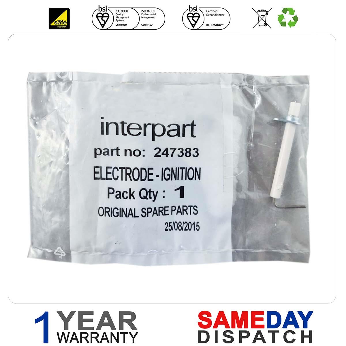 Baxi Combi Maxflow Combi Fs Ignition Electrode 247383