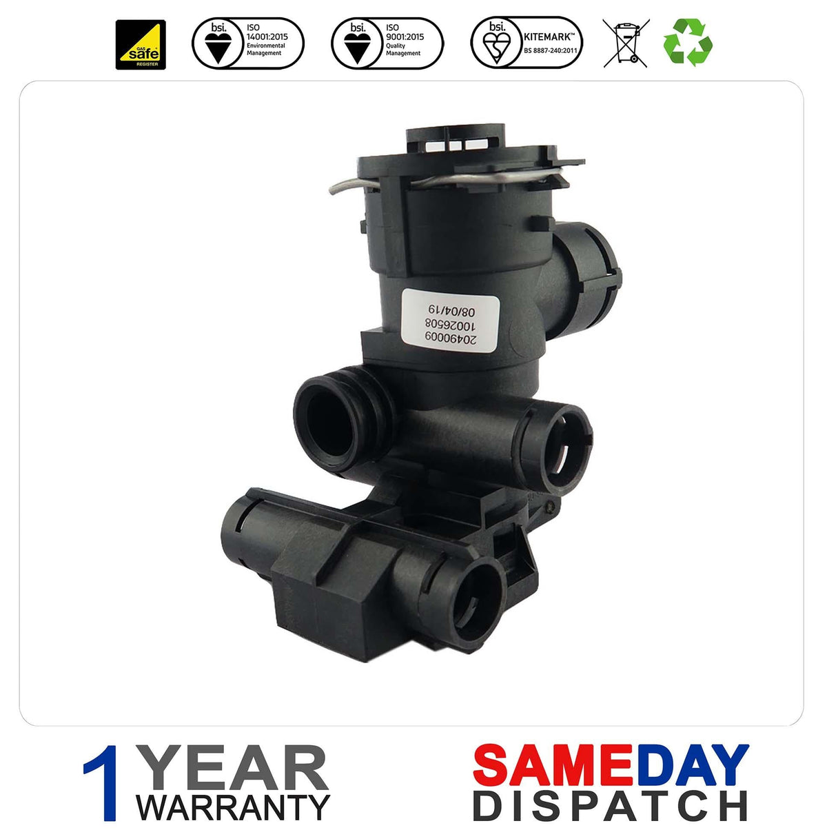 Vokera Compact 3 Port Valve Kit 10026508