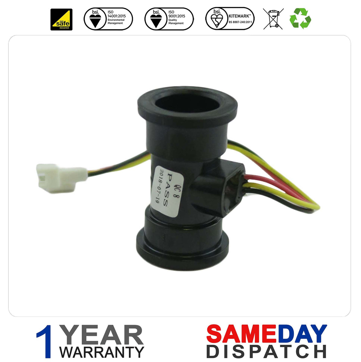 Worcester Greenstar Flow Sensor 87161157540 87161072230