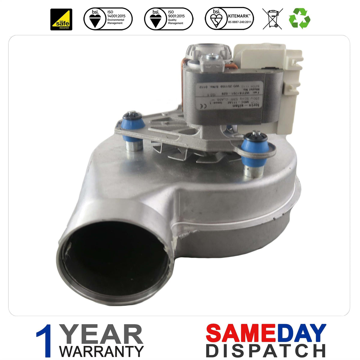 Halstead Best Boiler Fan Assembly 988387