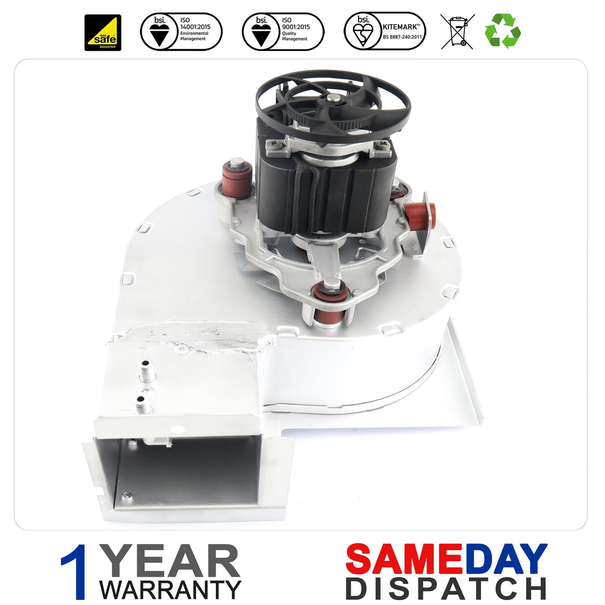 WORCESTER 26 CDi EXTRA BOILER FAN ASSEMBLY 87161211920
