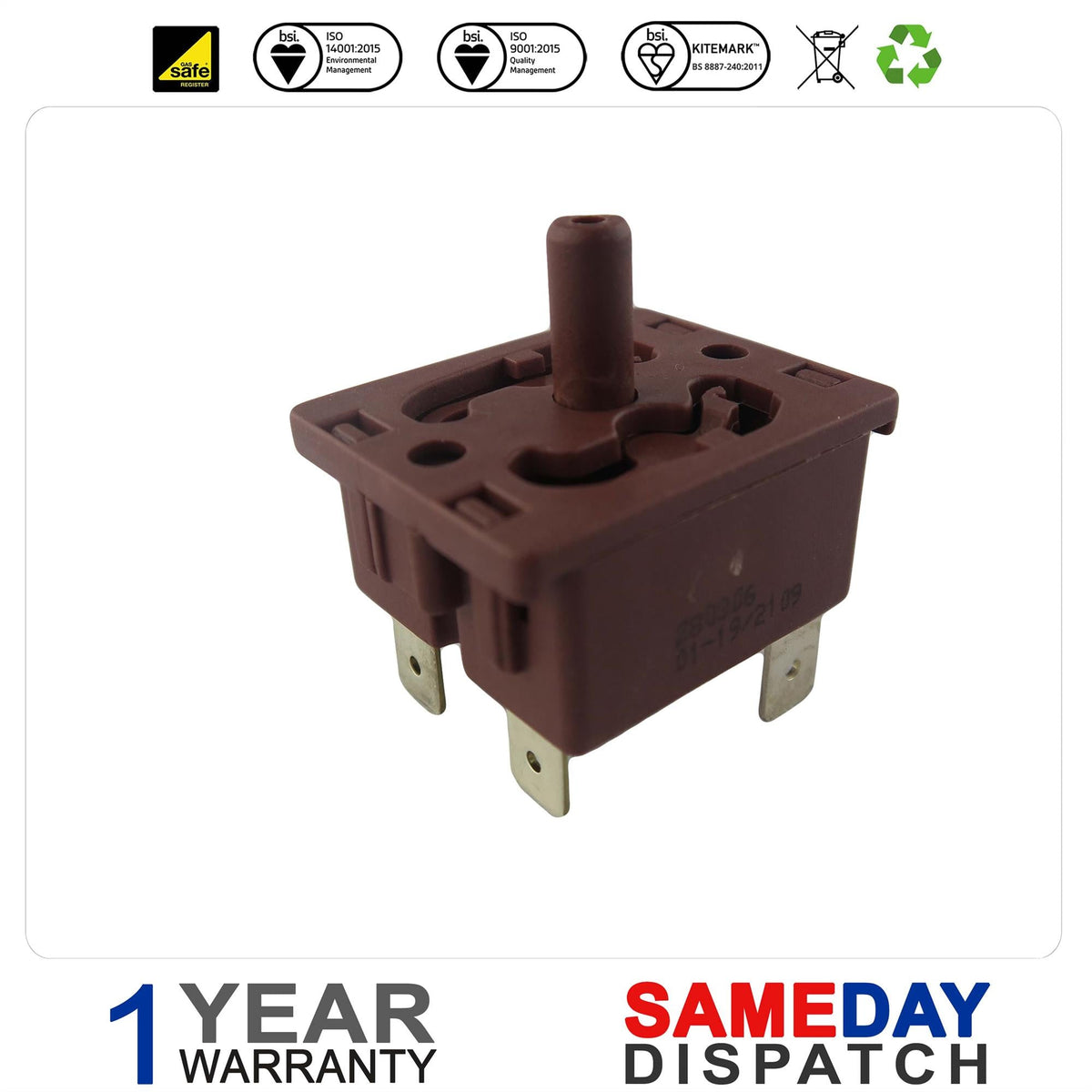 Baxi Selector Switch (4 POSITION ) JJJ008434550