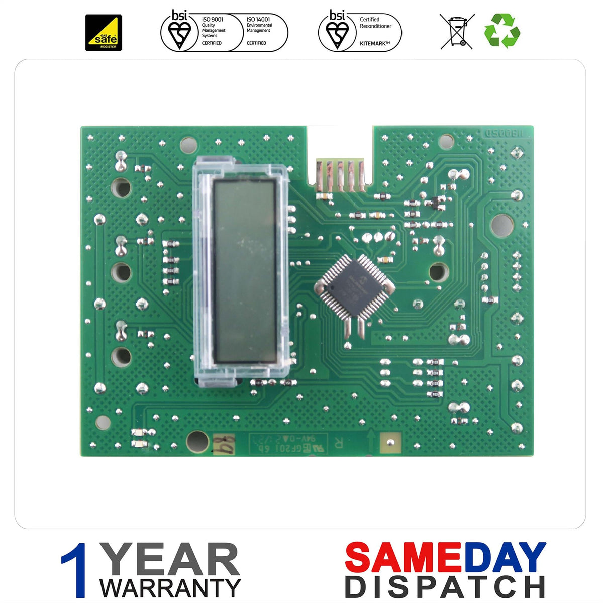 Glowworm Boiler Printed Circuit Board S1008100