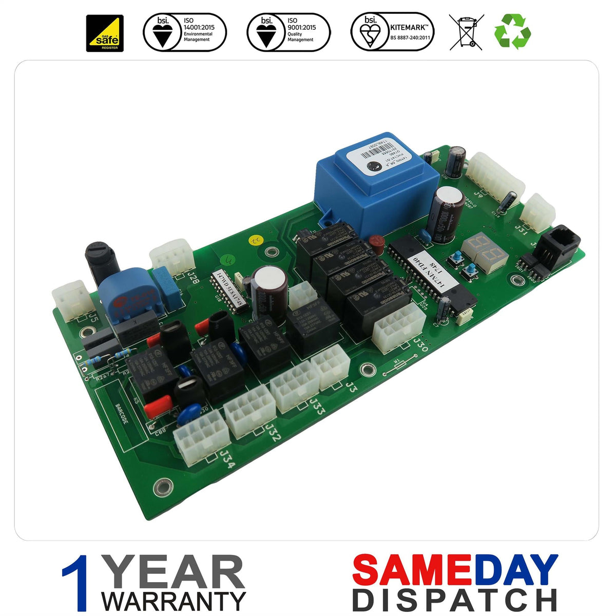 Gledhill Pulsacoil Boilermate A Class PCB GT490