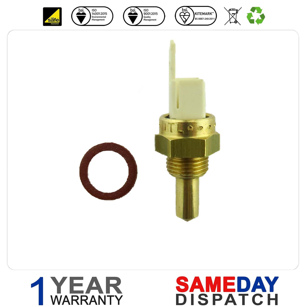 Baxi Main Potterton Boiler Thermistor Temperature Sensor 5108265 247394