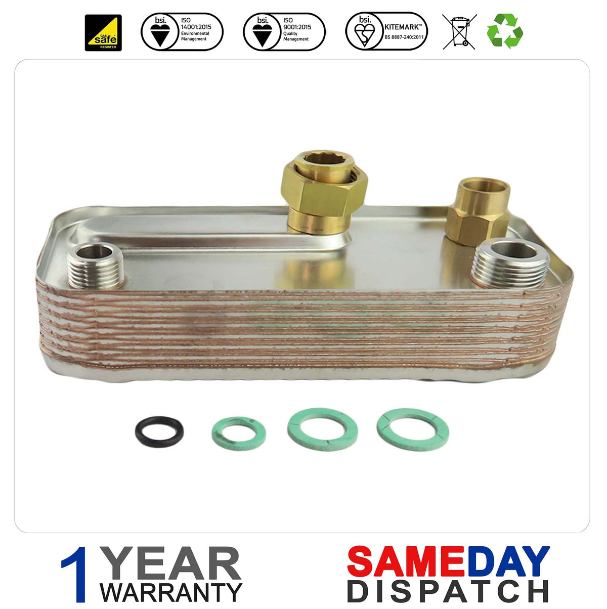 Ravenheat Plate Heat Exchanger 0002SCA09015/0 0002SCA090S/0