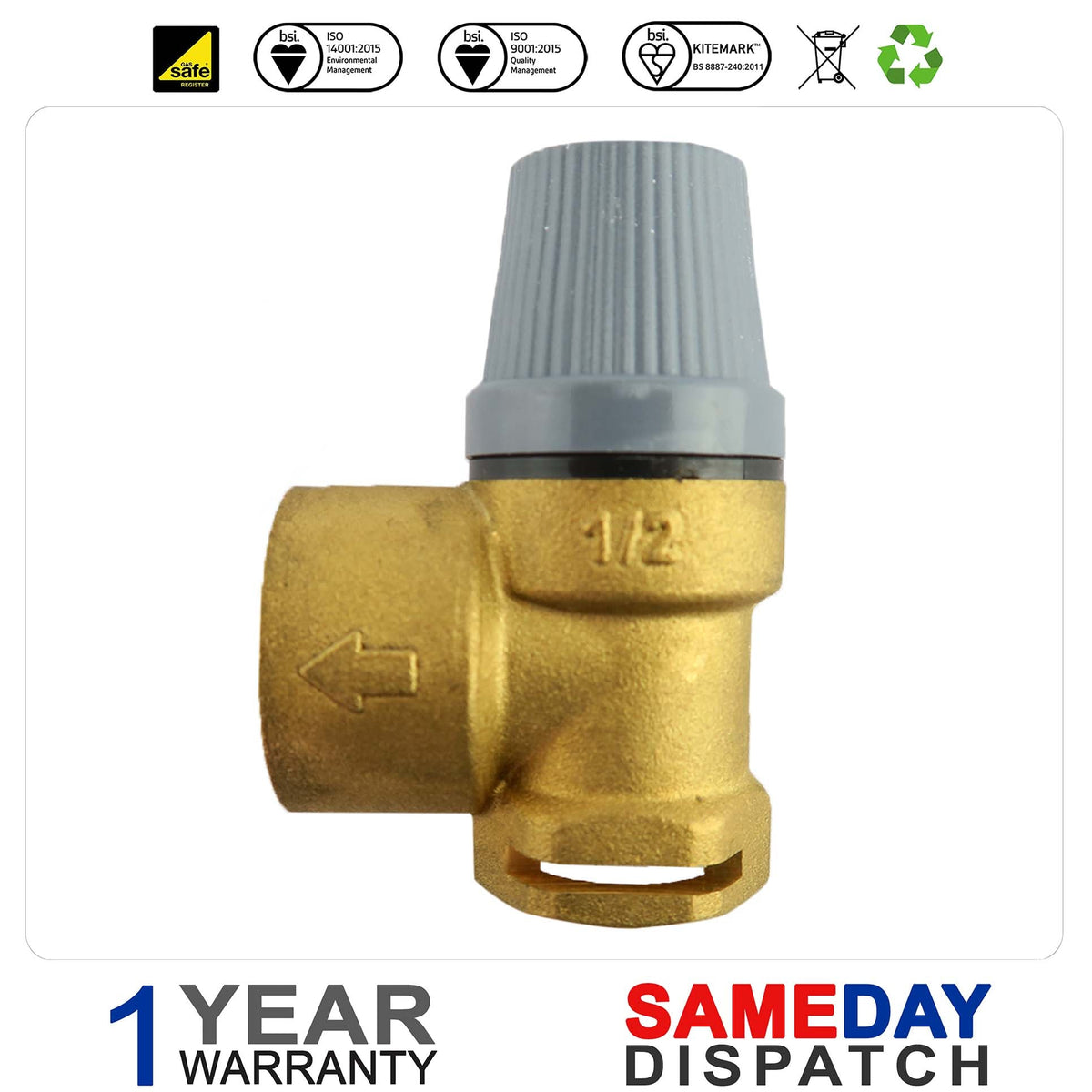 Vaillant Pressure Relief Valve 190732