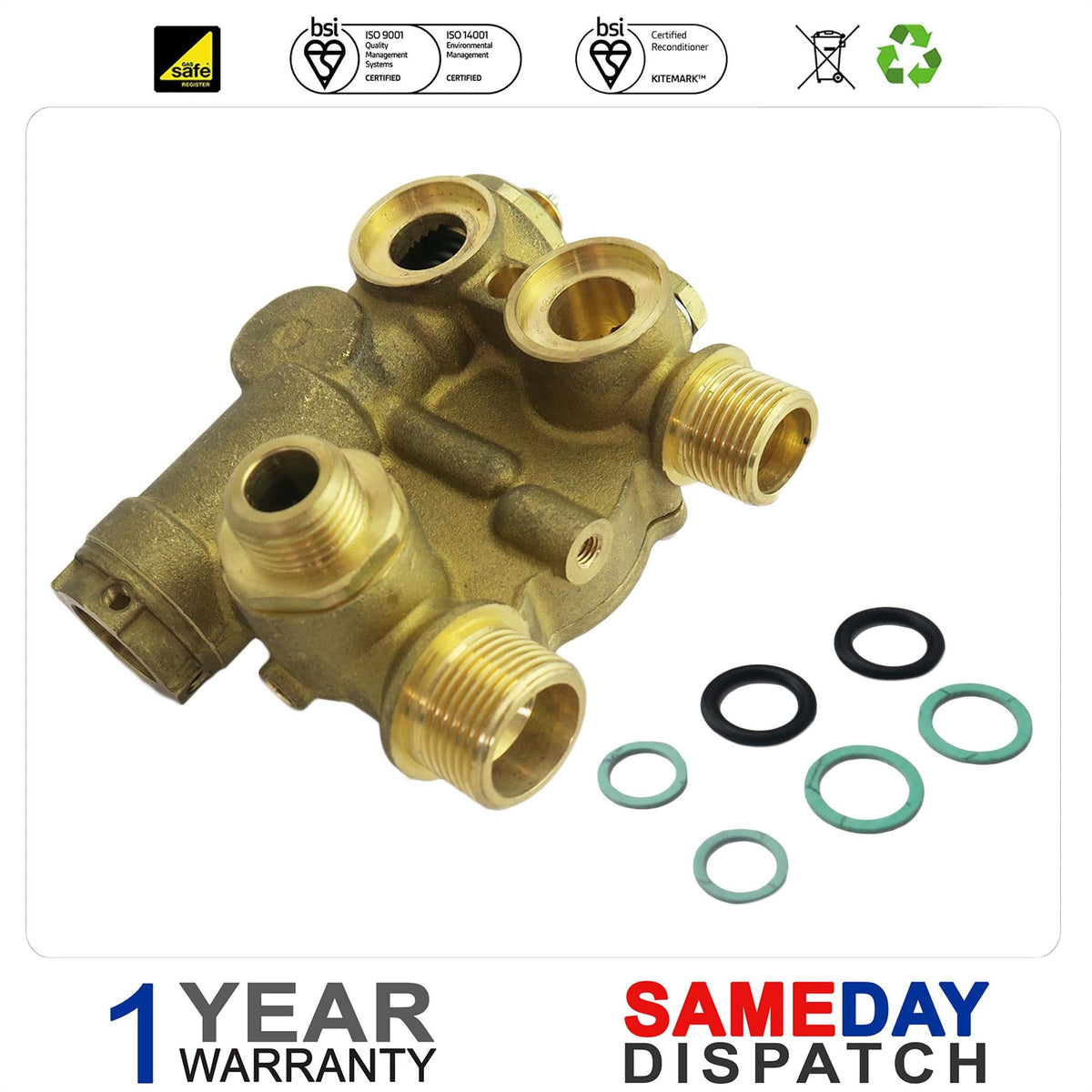 Vokera Maxin 24E/28E Diveter Valve 8533