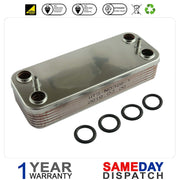 VOKERA PROCOMBI A32 DHW PLATE HEAT EXCHANGER 1957