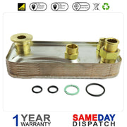 Worcester Bosch 24 CDI 26CDI Boiler Plate Heat Exchanger with O'Rings 87161429000