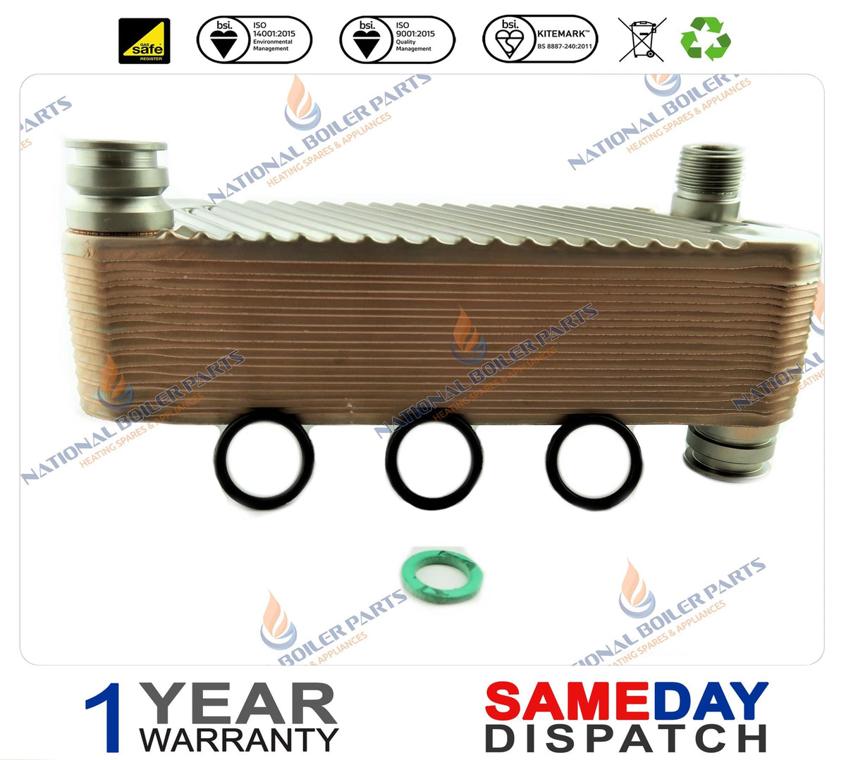 Worcester Combi Plate Heat Exchanger 87161429070