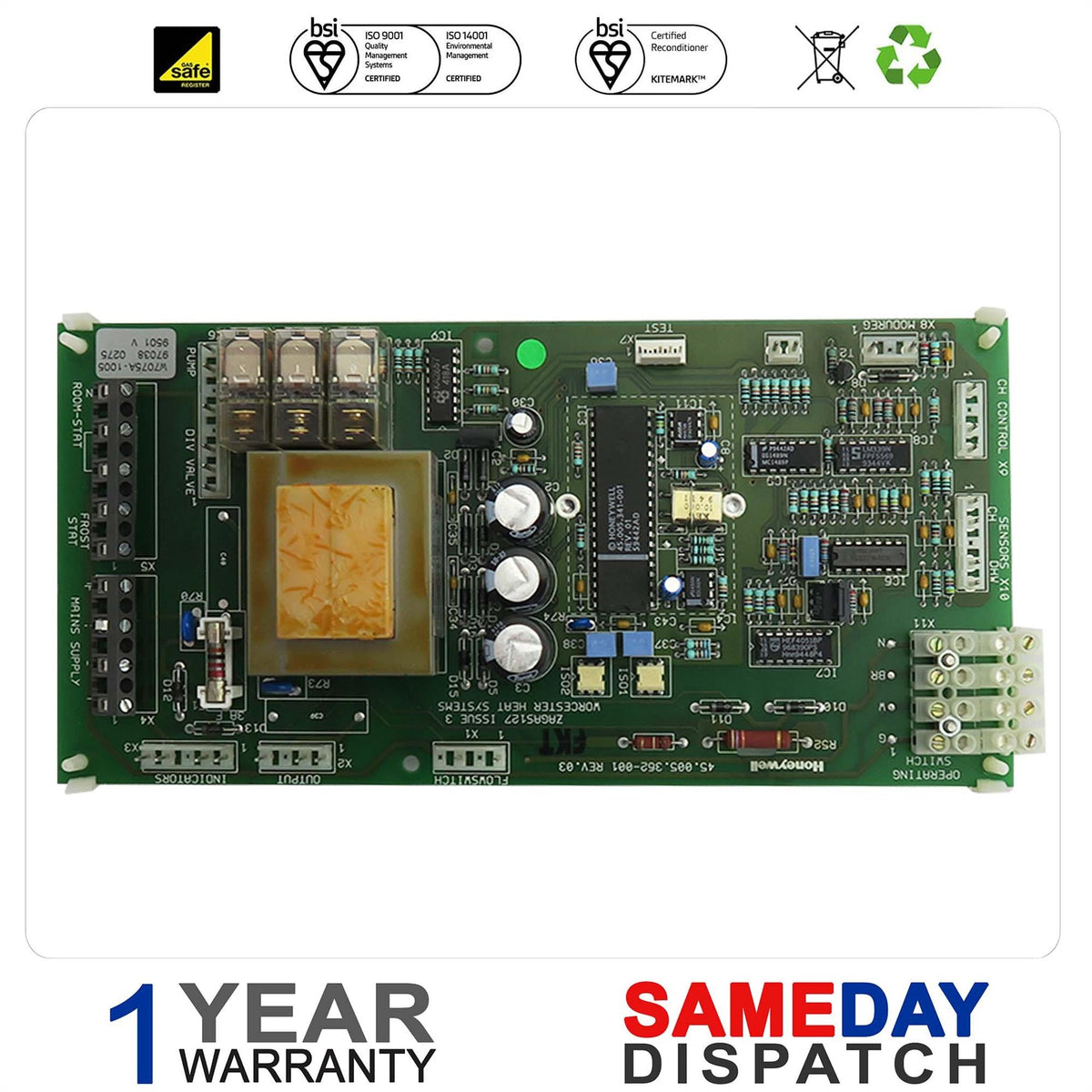 Worcester Driver PCB Zagas127 87161463030
